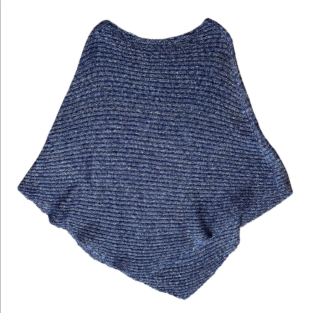 Echo | Cozy Knit Sweater Poncho Shawl - Picture 3 of 9